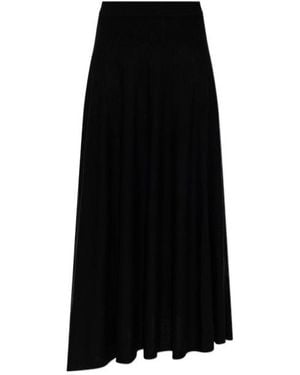 By Malene Birger Geri Ribbed Maxi Skirt - Black