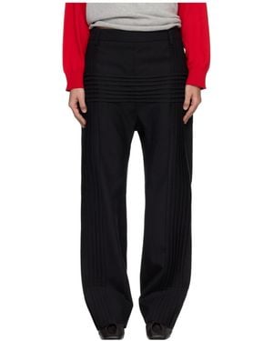 STEFAN COOKE Pillar Casual Pants - Black