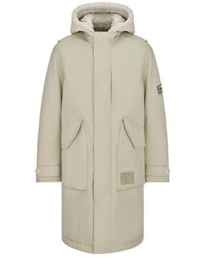 Dior Hooded Parka - Natural
