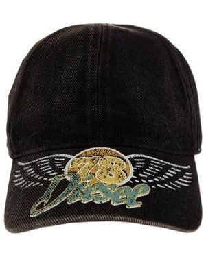 DIESEL Graphic Baseball Cap - Black