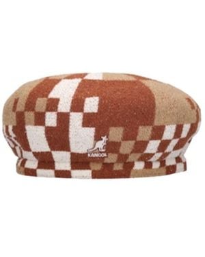Kangol Logo Beret - White