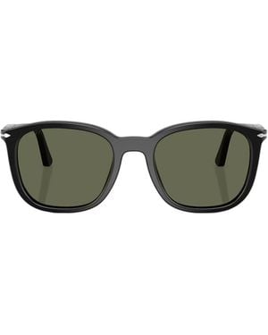 Persol Wayfarer-Frame Rivet Detailed Sunglasses - Green