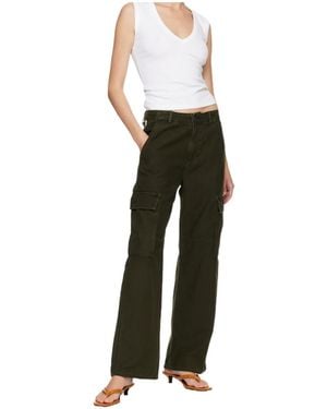 Citizens of Humanity Khaki Esme Cargo Trousers - Multicolour