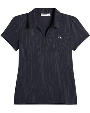 J.Lindeberg Short-Sleeved Polo Shirt - Blue