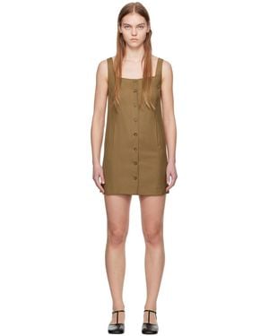 Loulou de Saison Idon Mini Dress - Natural