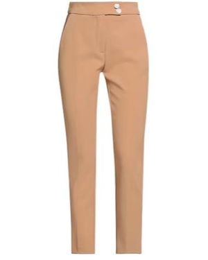 Isabel Marant Solid Color Casual Long Pants - Natural
