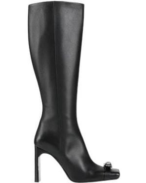 Balenciaga Minimalist Leather Boots - Black