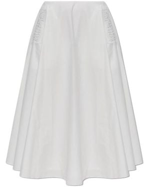 Cult Gaia Pleated Skirt - White