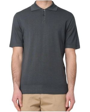 Barena Knitted Polo Shirt - Grey