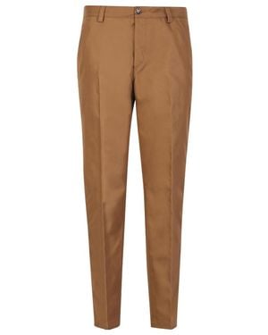 Pt Pantaloni Pt Torino Rebel Cotton Trousers - Brown