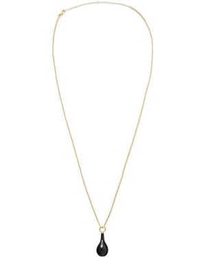 TOTEME Drop-Pendant Necklace - White