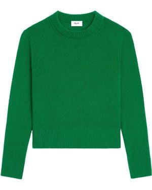 Celine Crewneck Sweater - Green