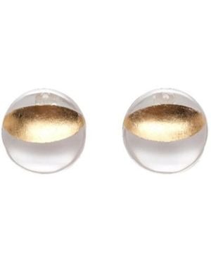 Monies Sirone Metallic-Effect Clip-On Earrings