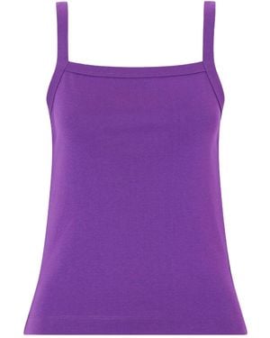 Flore Flore Jersey Tank - Purple