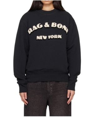 Rag & Bone Long-Sleeved Pullover - Black
