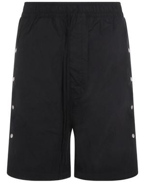 Thom Krom Snap Detail Shorts - Black