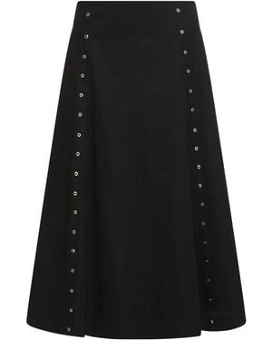 Marella Flared Skirt - Black
