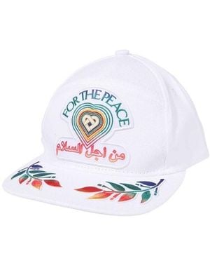 CASABLANCA For The Peace Baseball Cap - White