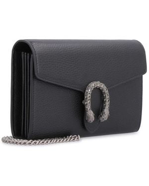 Gucci Dionysus Mini Shoulder Bag - Black