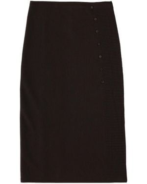 Paloma Wool Charco Wrap Skirt - Black