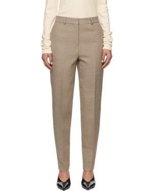 TOTEME Low-Rise Tailored Trousers - Natural