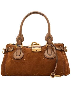Chloé Casual Shoulder Bag - Brown