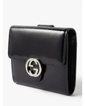 Gucci Logo Wallet - Black