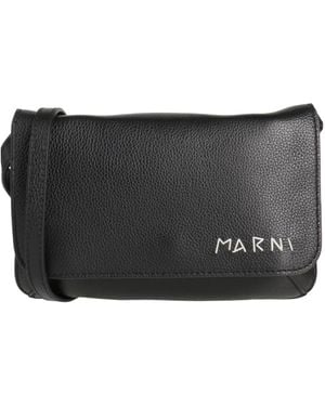Marni Small Leather Bag - Black