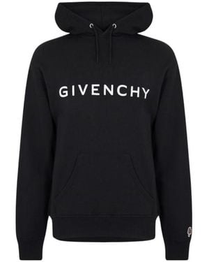 Givenchy Logo Hoodie - Black