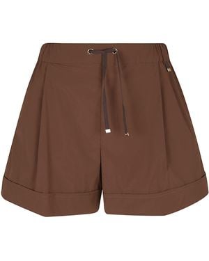 Herno Light Stretch Shorts - Brown