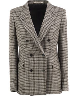 Tagliatore Double-Breasted Blazer - Gray