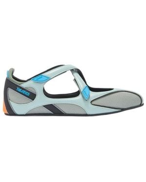The Attico 'Floor 01' Ballerina Flat And - Blue