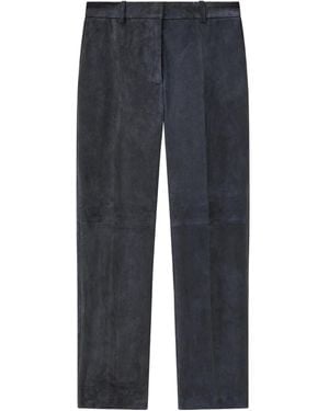 JOSEPH Coleman Straight-Leg Track Pants - Blue