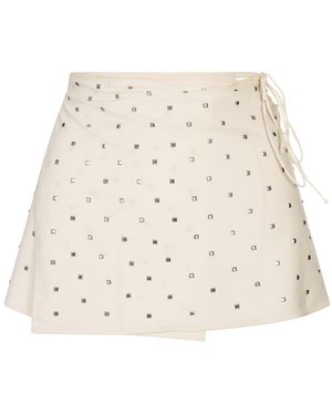 Oséree Strappy Skirt - Natural