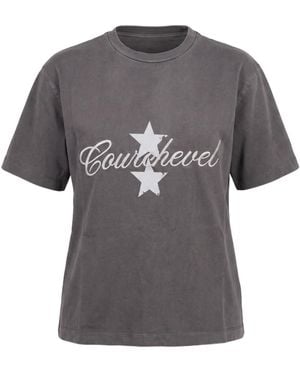 ICON DENIM Courchevel Graphic-Print T-Shirt - Gray