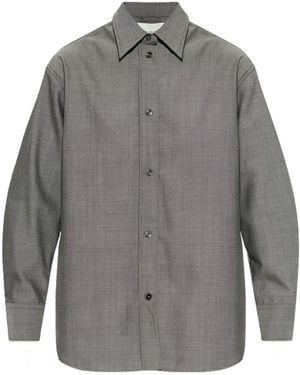 Studio Nicholson Button Rouen Shirt - Grey