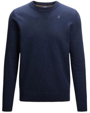 K-Way Sebastien Long Sleeved Pullover - Blue