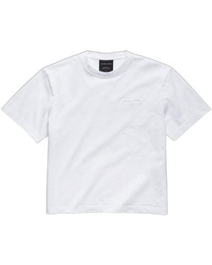 Canada Goose Embossed-Logo T-Shirt - White