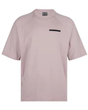 Emporio Armani Short-Sleeved T-Shirt - Pink