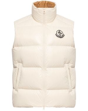 Moncler Belice Down Gilet - White