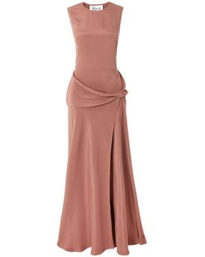 TOVE Satin Dress - Pink