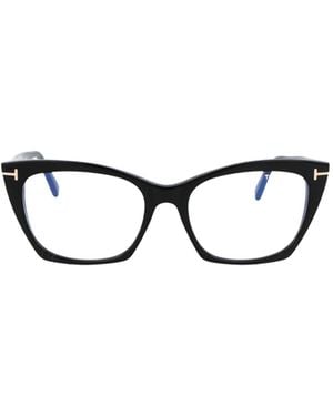 Tom Ford Eyewear Cat-Eye Glasses - White