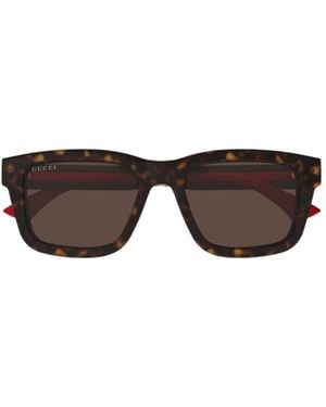 Gucci Eyewear Gg1869S Rectangular Sunglasses - Multicolor