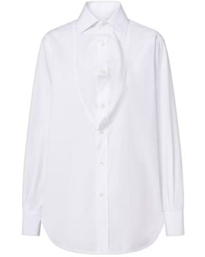 Maison Margiela Cotton Poplin Shirt - White