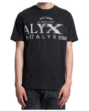 1017 ALYX 9SM Item O-Neck Short-Sleeved T-Shirt - Black