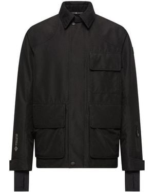 Moncler Andes Hooded Insulated Ski Jacket - Black