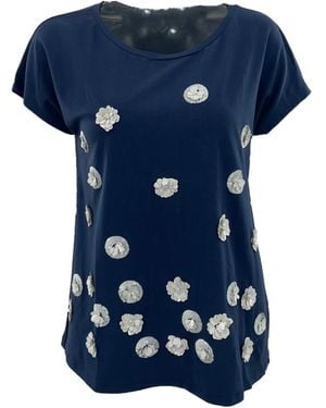 Weekend by Maxmara Short-Sleeved T-Shirt - Blue
