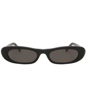 Saint Laurent Full Frame Sunglasses - White
