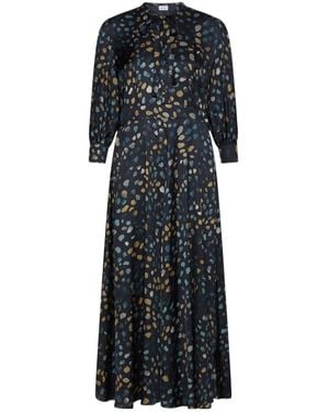 Marella Bow-Tie Collar Dress - Black