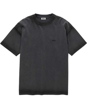AVAVAV Logo-Embroidered T-Shirt - Black